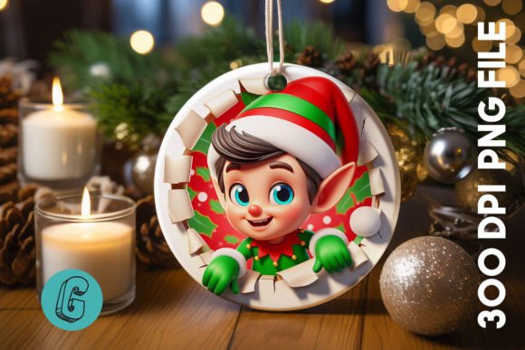 A Designer's Review of the Cute ELF Christmas Ornament Embroidery File