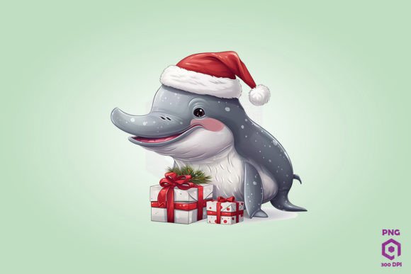 A Gray Whale Christmas Graphics Review for Product Creators