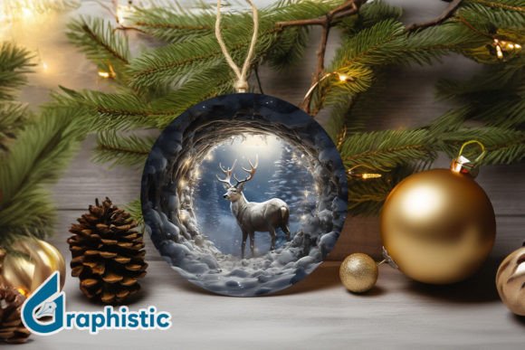 A Professional Review of the Reindeer Christmas Ornament Graphic