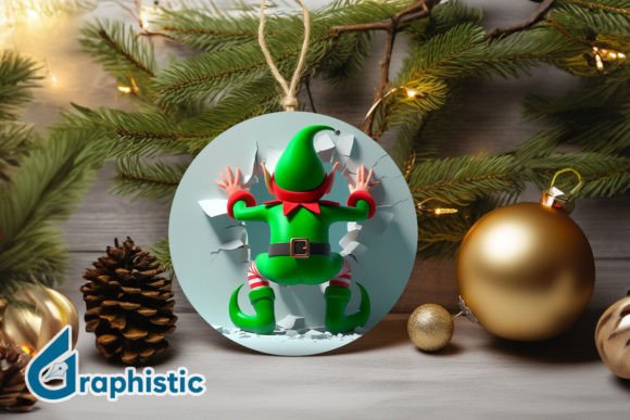 A Review of the 3D Cute Elf Christmas Graphic