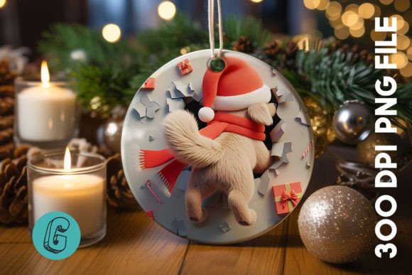 Cute Dog Christmas Ornament Back 25: A Professional Embroidery Review