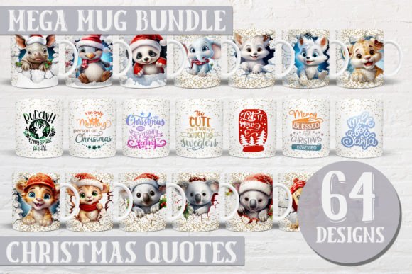 Reviewing Christmas Mug Sublimation Graphics for Creators