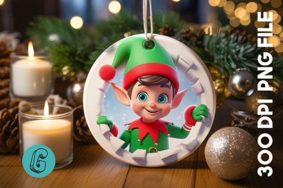 Reviewing the Cute ELF Christmas Ornament Embroidery Design