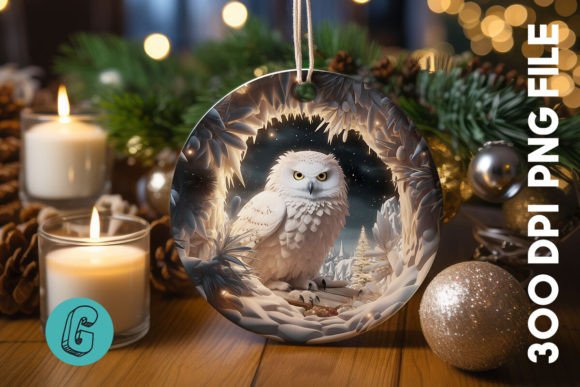 Reviewing the Cute Owl Ornament PNG for Client Projects
