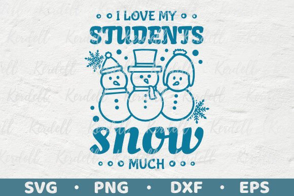 ‘Snow Much’ Love: A Graphic Designer’s Take on Teacher Christmas