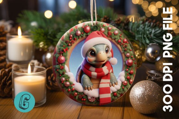 The Turtle Ornament for Branding and Illustrations