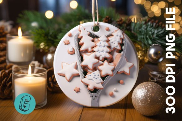 Unzipped Christmas Ornament: A Designer’s Review for Seasonal Graphics