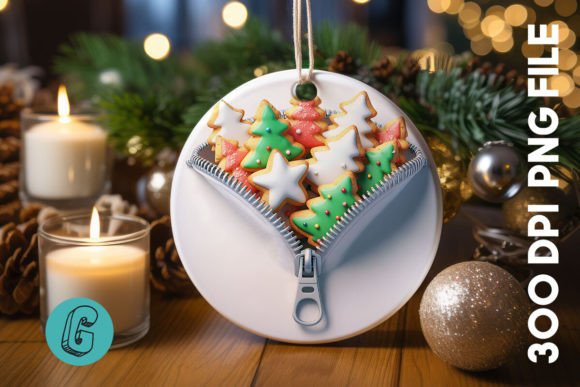 Unzipped Christmas Ornament PNG: A Graphics Designer's Review